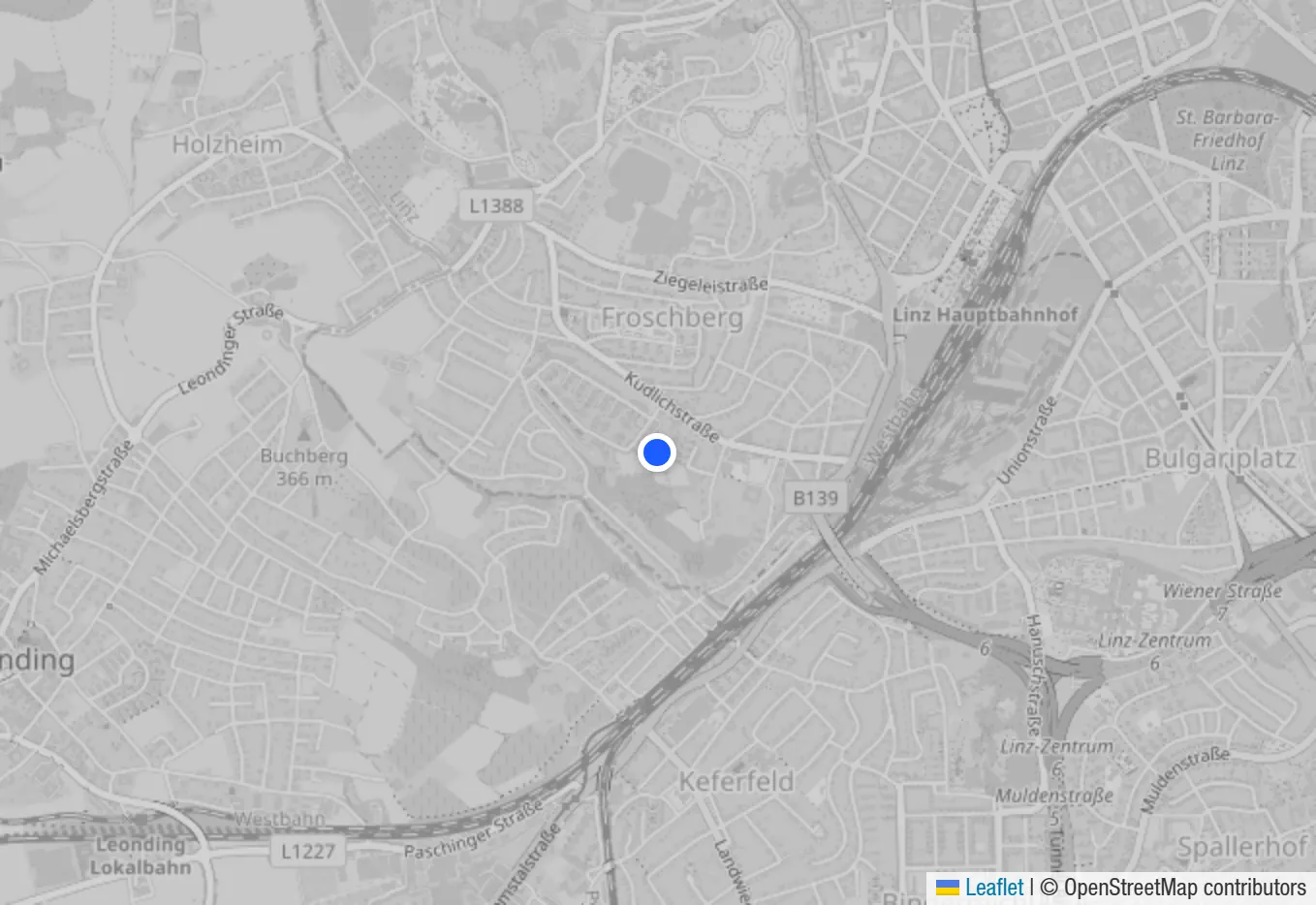 Karte: Kudlichstraße 37/1, 4020 Linz