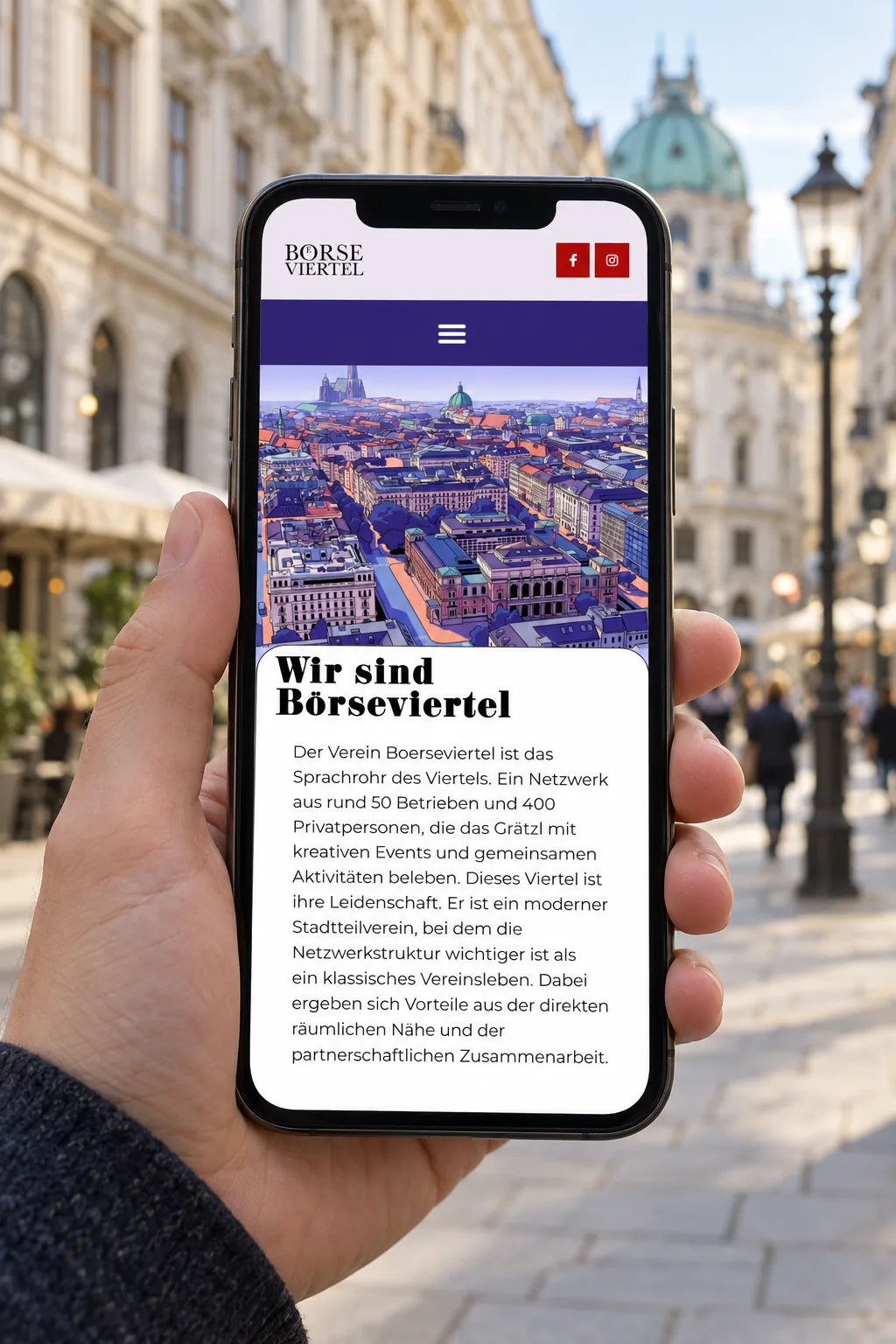 Zwei Ziele, eine Website